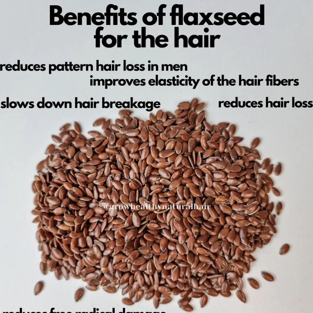 Flaxseeds and natural hair BeautySecrets